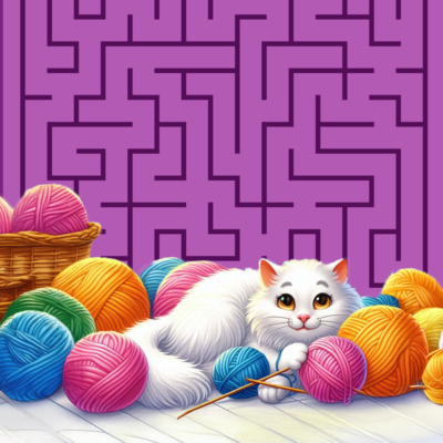 Laberintos – El gato Pompón