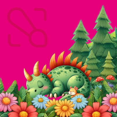 Para pintar – Mauro, el dinodragón