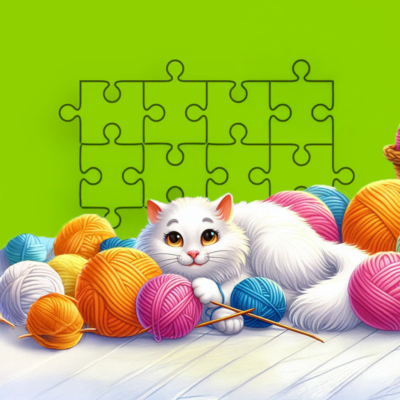 Rompecabezas – El gato Pompón