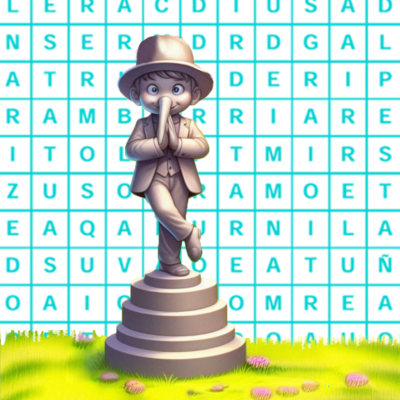 Sopa de letras – Estatuas