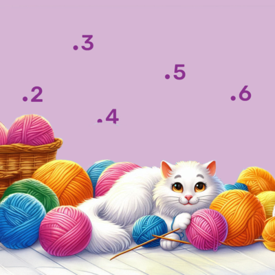 Unir los números – El gato Pompón